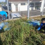 ②宮崎支店構内清掃