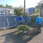 ①宮崎支店構内清掃